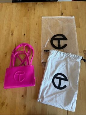 Telfar Azalea Pink Shopping Bag - Small